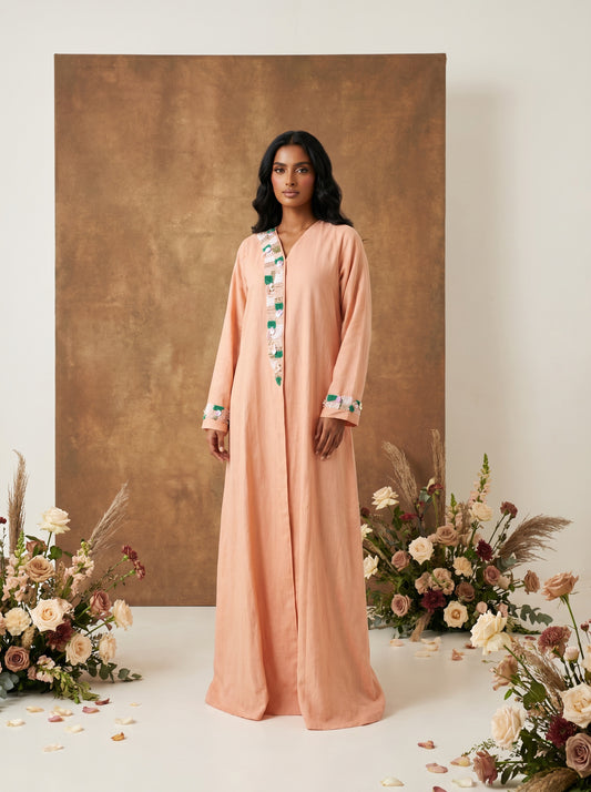 Peach pink